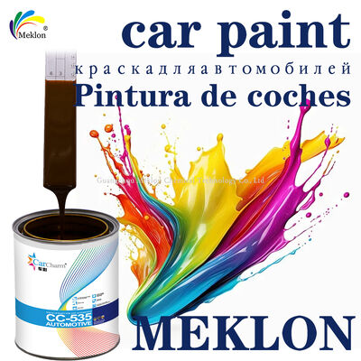 Tahan Cuaca 1K Transparent Iron Yellow Acrylic Paint Cat Mobil Cat Automotive Coating & Paint
