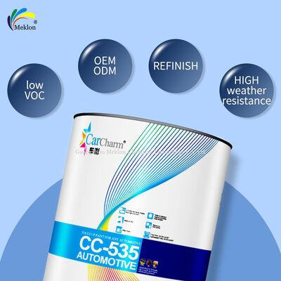 Tahan Cuaca 1K Transparent Iron Yellow Acrylic Paint Cat Mobil Cat Automotive Coating & Paint