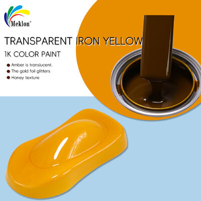 Tahan Cuaca 1K Transparent Iron Yellow Acrylic Paint Cat Mobil Cat Automotive Coating & Paint