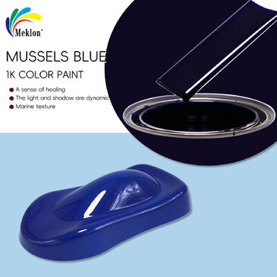 Perbaikan mobil cat kerang Biru 1L Akrilik High Gloss Pabrik Grosir Siap Kirim