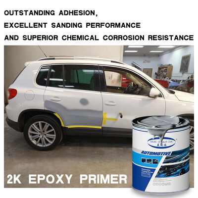 Adhesi Tinggi 2K Auto Epoxy Primer Multi-Substrat Kompatibel OEM Didukung