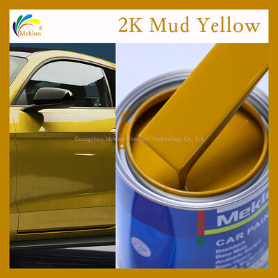215 Mud Yellow Profesional 2K Refinish Tinter Untuk Perbaikan Kendaraan Komersial