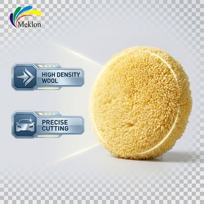 Pabrikan China Menggunakan Bola Wol Satu Sisi dan Dua Sisi untuk Perawatan dan Pemolesan Permukaan Cat Mobil