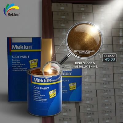 Cat mobil berwarna cokelat profesional TopCoat Untuk perbaikan mobil Produsen otomotif