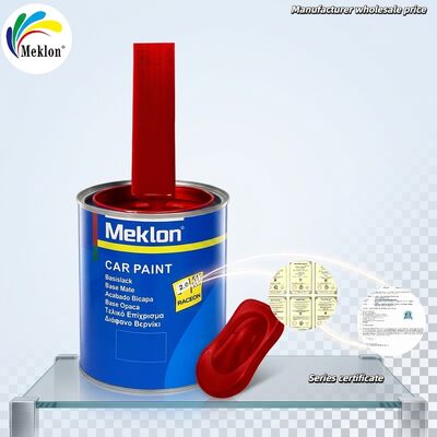 Acrylic Resin Auto Refinish Paint Car Liquid Coating 1K Biru Cerah