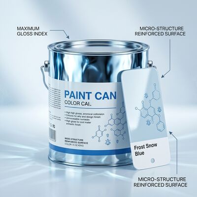 Good Gloss 1K Frost Salju Biru Warna Tinta Lapisan Mobil Perbaikan Otomatis Perbaiki Cat