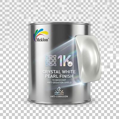 Crystal White 1K Cat Mobil Basecoat Anti Oksidasi Bahan Akrilik Dan Anti Korosi