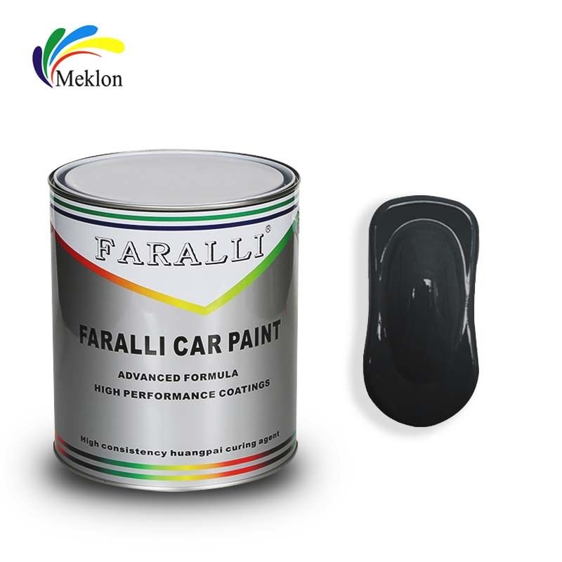 Cat Mobil Lapisan Otomotif 1k Solid Color Basecoat Special Black Auto Color Tinter