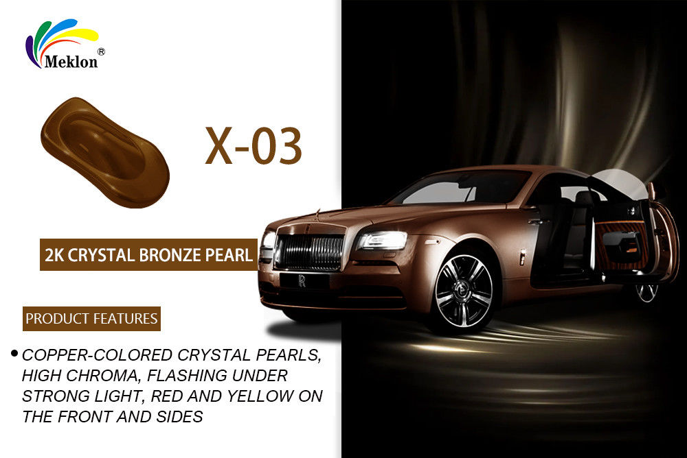 HS 1K Crystal Bronze Auto Paint: Aplikasi Tinggi & Bahan Baku untuk Karoseri Mobil