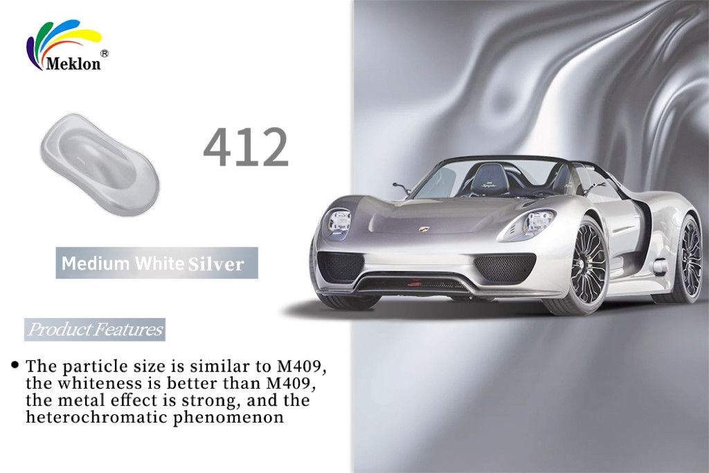 OEM ODM Silver Auto Spray Paint, Metallic Silver Color untuk Mobil yang Bisa dicuci