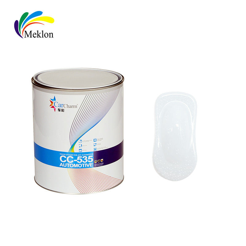 Kekerasan Tinggi Akrilik Automotive Refinish Paint Soil Tinggi 1K Frost Snow Blue Basecoat Refinishing Paint