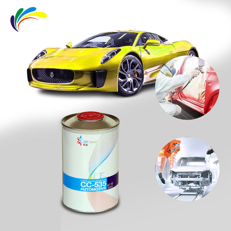 Meklon Lemon Yellow Professional Automotive Repair Paint 1K Primer 2K Topcoat Anti Korosi Dan Perlindungan UV