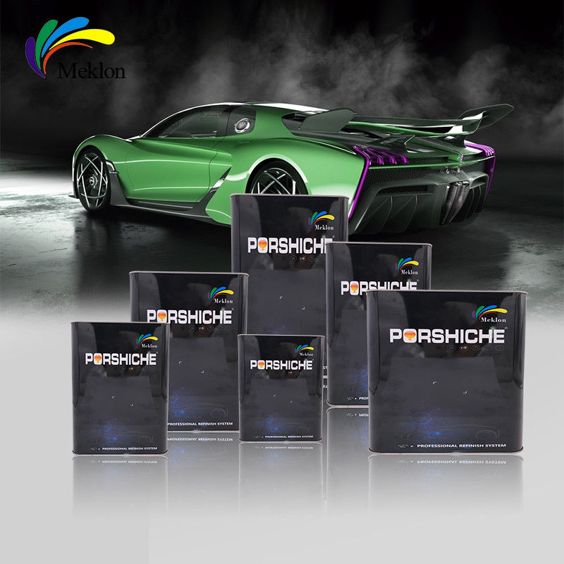 Auto Paint Penampilan Dengan Melalui Hijau Refinish Cat Mobil Dengan Wear-Resistant Dan Resistant Goresan Penampilan