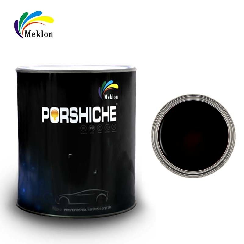 Obsidian Hitam Refinish Cat Mobil dengan Glow Metallic halus untuk Dongfeng Nissan G41
