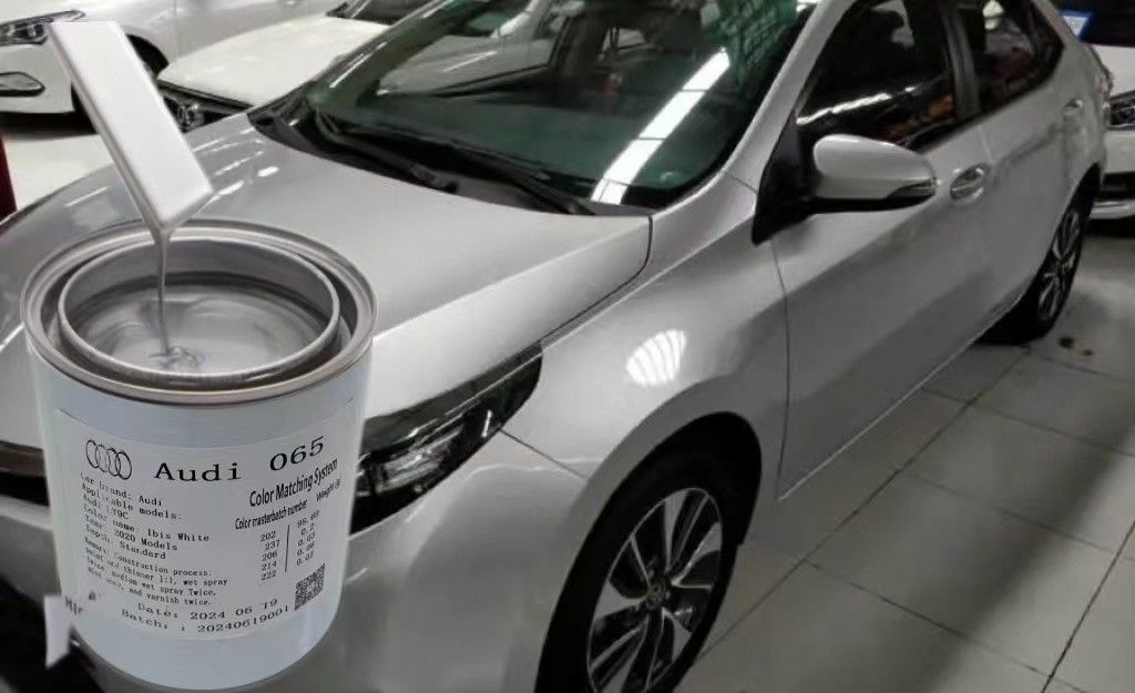Toyota 1E0 Perbaiki Cat Mobil Untuk Warna Abu-abu Gelap yang Menakjubkan
