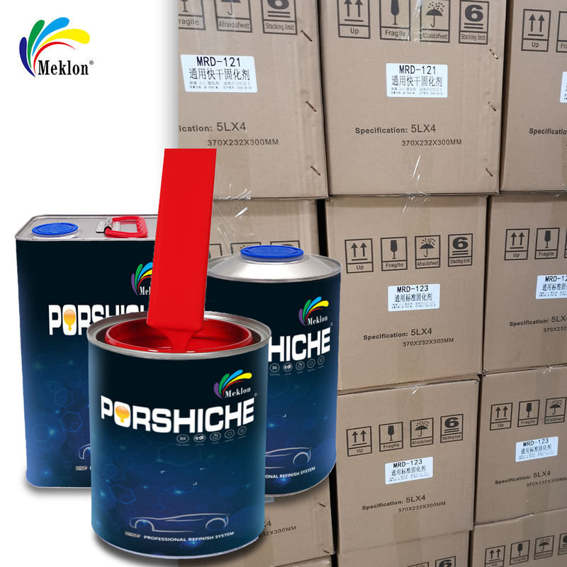 ISO MSDS Cat Mobil Cat Atas Tanpa Bau Warna Merah Oranye Ramah Lingkungan Cat Otomotif