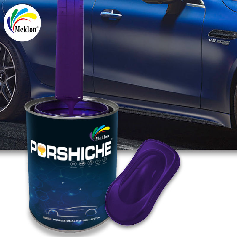 Cat Mobil Akrilik Lapisan Auto Refinish 1K PU Polyurethane Cat Semprot Mobil untuk Produk Perbaikan Perawatan Mobil
