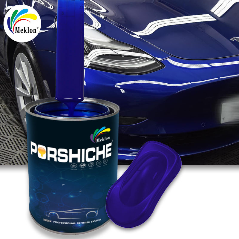 Cat Mobil Akrilik Mudah Penggores Olive Green PU Polyurethane Cat Semprot Mobil untuk Auto Refinish Repair