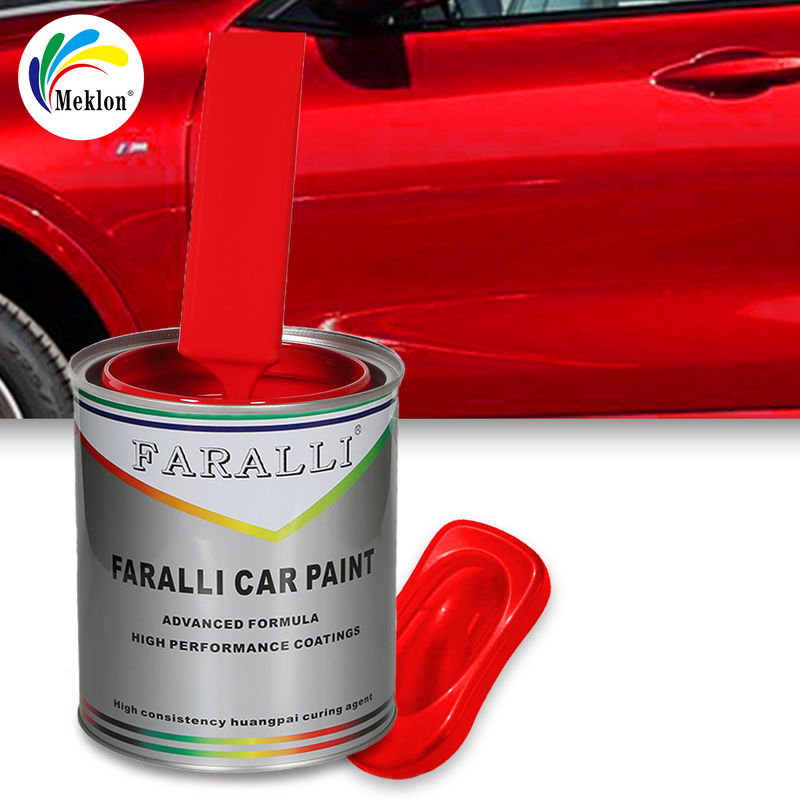 Cat otomotif Grosir Merah Performa Tinggi Otomotif Auto Refinish Repair Coating Cat mobil