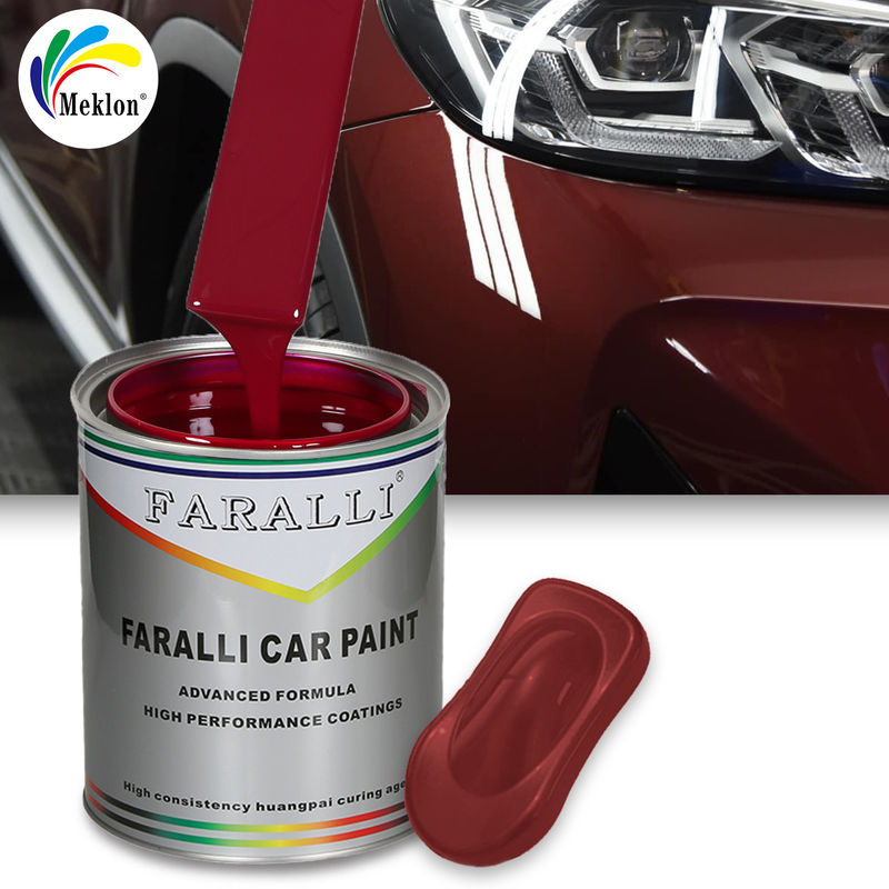Grosir Merah Performa Tinggi Otomotif Otomotif Perbaikan Perbaikan Lapisan Cat Mobil Cooper Powder Cat Mobil Waktu pengeringan 2-3 jam
