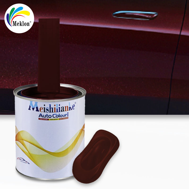 1K Cat Perbaikan Mobil Merah Cat Mobil Otomatis Warna Spektrophotometer Campuran Mesin Tinting 2K Topcoat Refinishing