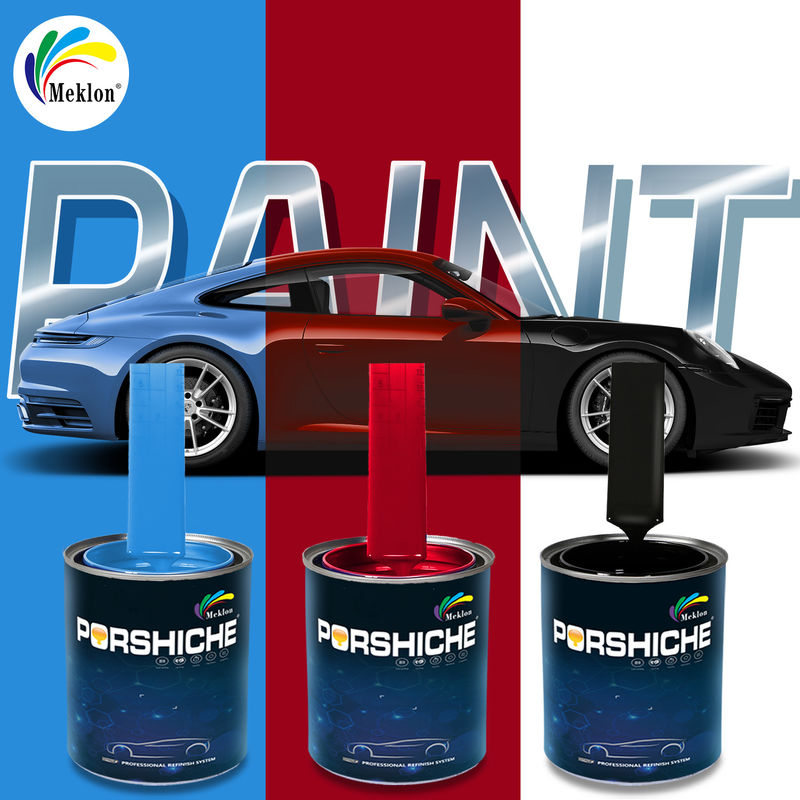 Perekat Superior 1K Blue Basecoat Mirror Effect Cat Lapisan Mobil Cat Otomotif