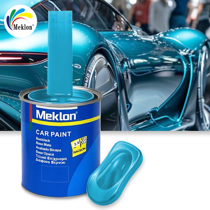 Pencocokan Kinerja Tinggi Cat Mobil Ice Lake Blue yang Dapat Disesuaikan dari Pabrik Asli
