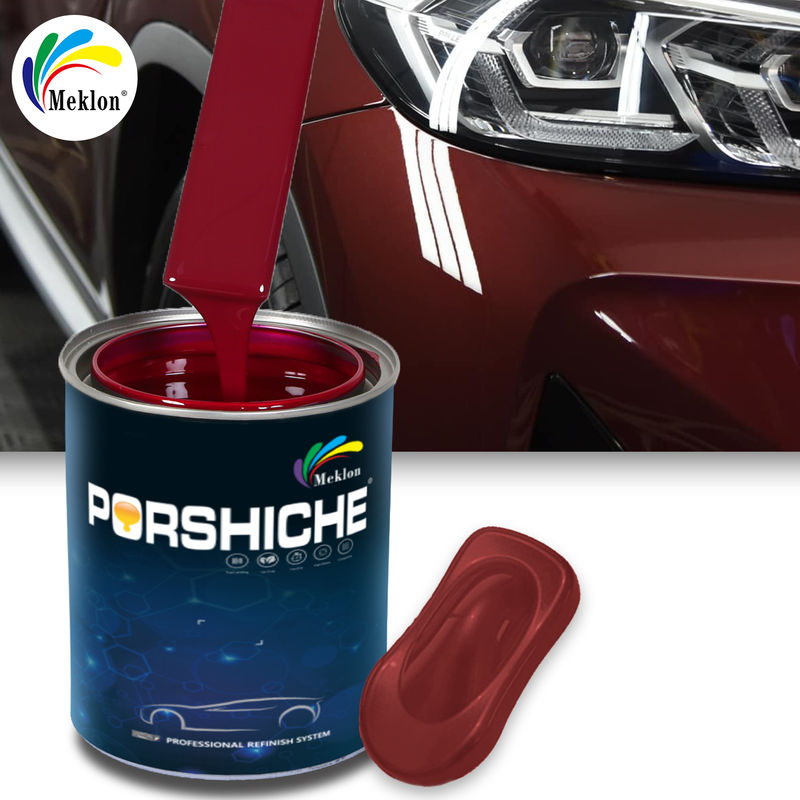 Mencocokkan Warna Pabrik Asli Dengan Biaya-efektifitas Tinggi Untuk Wine Merah Mobil Perbaikan Dan Pewarnaan
