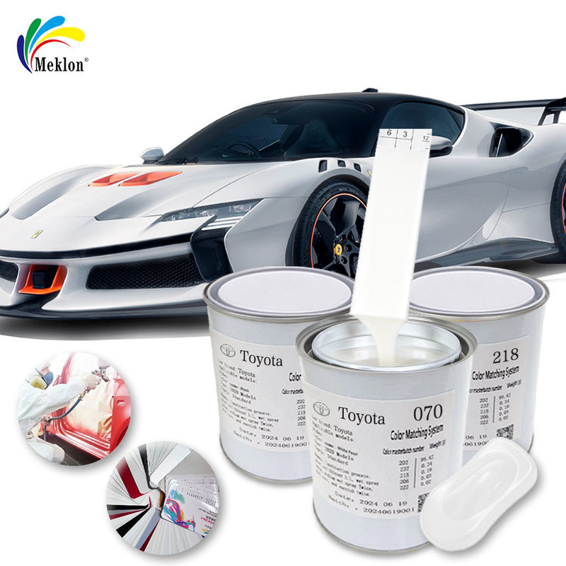 070 Sparkling Pearl White Cat Mobil OEM Cocok Warna
