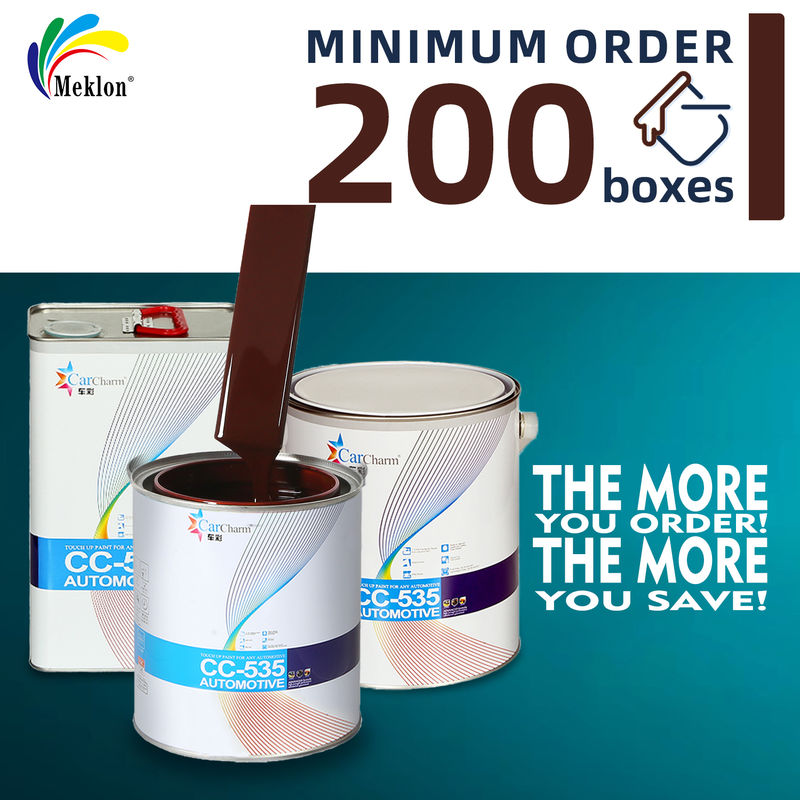 Cat Mobil Cokelat Rendah VOC Ramah Lingkungan Dengan Kilap Tinggi Dan Ketahanan UV