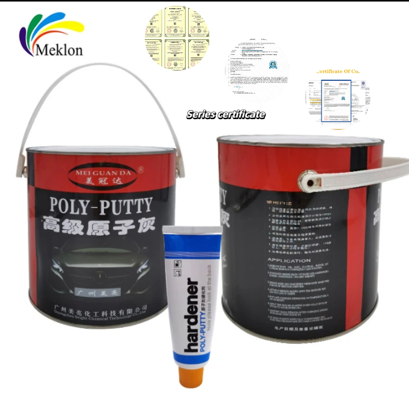 1K Color Coating Mobil Detailing Supplies Cat Filler Multi Fungsi