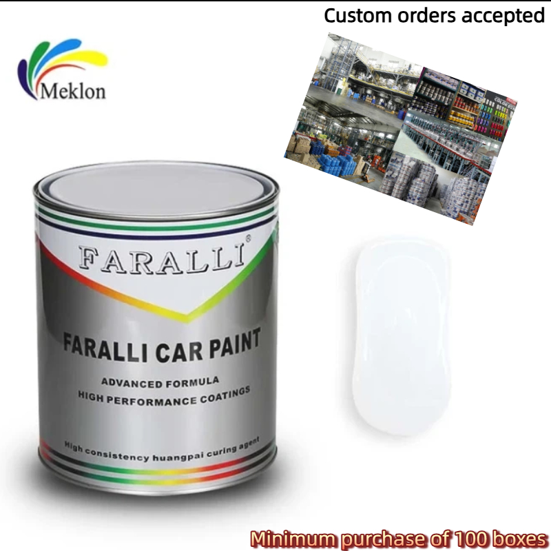 Hot Sale cat mobil akrilik Cat mobil cair Lapisan Keramik Cat mobil putih murni