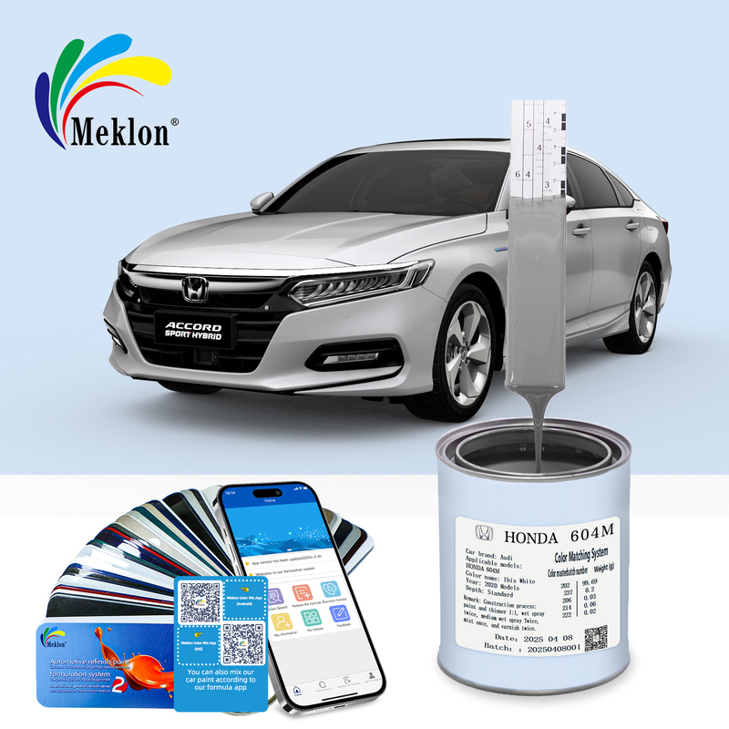 Tahan jamur dan goresan Lapisan Mobil Semprot tahan UV 2K Mocha Gold Warna