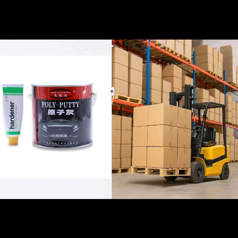 Demput Poly Putty 1k Polyester Pelapis Performa Tinggi Dempul Detail Mobil Dempul Perbaikan Bodi