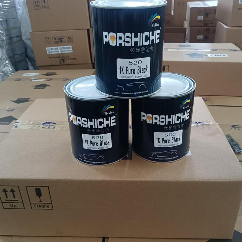 Warna cat hitam murni untuk perbaikan mobil tinta PPG-kualitas alternatif untuk distributor
