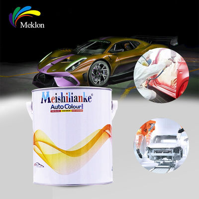 Cat Mobil Biru Berkilau Lapisan Dasar Acrylic Spray Tahan Cuaca