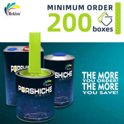 2K Cat Mobil Kuning Hijau Bahan Anti Korosi Khusus untuk Ketahanan