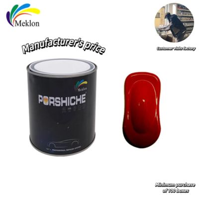 Cat Mobil Berwarna Merah Merah Metallik Perak Tahan Limbah Tidak beracun