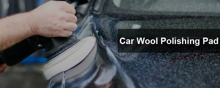 Pad Wol Putih Kuning Untuk Polishing Mobil, Perlengkapan pembersih mobil serbaguna 0