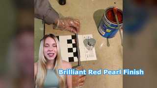 Selesai Otomatis Mutiara Merah Kristal 2K