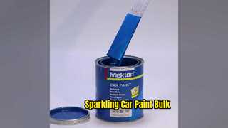 Pasokan Massal Cat Mobil Glitter Blue Silver
